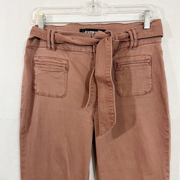 Express Brown Boot Cut Pants - Picture 3 of 6